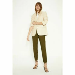 Oasis Cotton Sateen Tailored Slim Leg Trouser For Female -Oasis Sales Store unnamed file 701