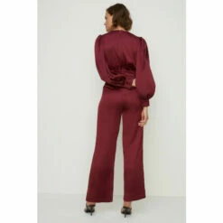 Oasis Petite Satin Plunge Balloon Sleeve Jumpsuit For Female 9 Oasis Petite Satin Plunge Balloon Sleeve Jumpsuit For Female -Oasis Sales Store unnamed file 709