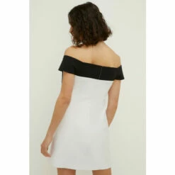 Oasis Bow Detail Bardot Mini Dress For Female -Oasis Sales Store unnamed file 718