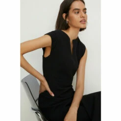 Oasis Premium Keyhole Tiered Midi Dress For Female -Oasis Sales Store unnamed file 727