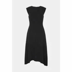 Oasis Premium Keyhole Tiered Midi Dress For Female -Oasis Sales Store unnamed file 729