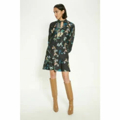 Oasis Floral Print Crepe A-Line Mini Dress For Female -Oasis Sales Store unnamed file 852