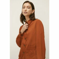 Oasis Crop Pocket Detail Shacket For Female 15 Oasis Crop Pocket Detail Shacket For Female -Oasis Sales Store unnamed file 862