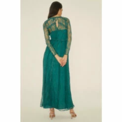 Oasis Delicate Lace Long Sleeve Maxi Dress For Female -Oasis Sales Store unnamed file 903