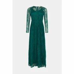 Oasis Delicate Lace Long Sleeve Maxi Dress For Female -Oasis Sales Store unnamed file 904