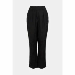 Oasis Linen Mix Straight Leg Trouser For Female -Oasis Sales Store unnamed file 970